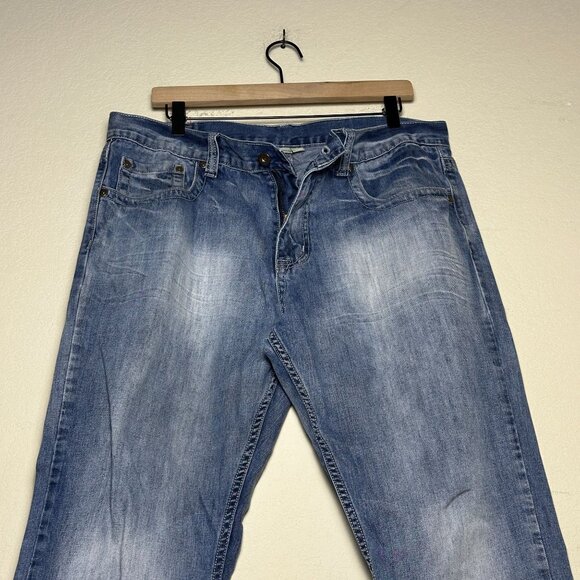 Flypaper Denim Jean Pant Men 36x30 Bootcut Western Indie Streetwear Y2K Indie - Picture 6 of 13